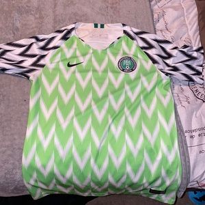 Youth Nike Nigerian Soccer Jersey Size L